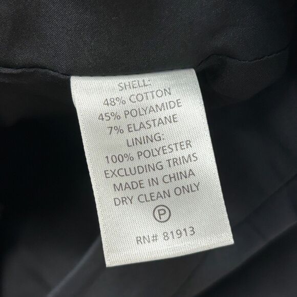 Tracy Reese Women Capri Cropped Wide Leg Pants Size 6 Black C024 -10 - Picture 11 of 16